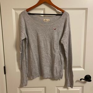 Heather Grey longsleeve sweater